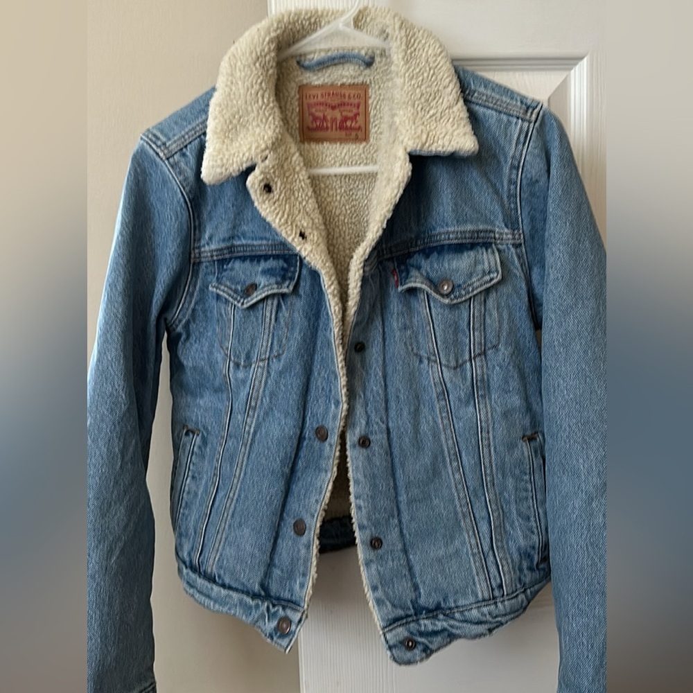 LEVI SHERPA TRUCKER JACKET